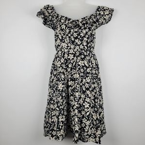 Off The Shoulder Floral Dress